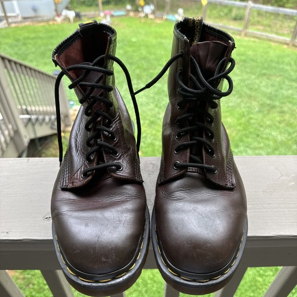 Dr. Martens Other - Dr. Martens Vintage Made in England Brown Leather Boots Men's US 9 UK 8